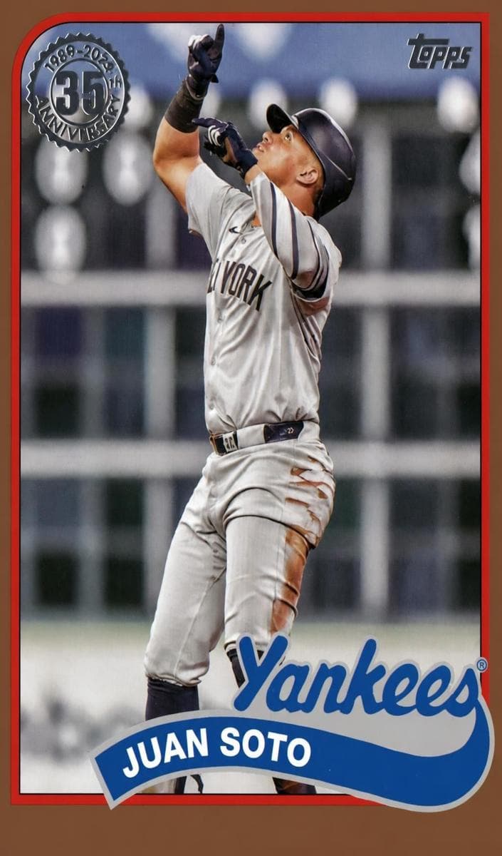 Juan Soto 2024 topps Topps Update