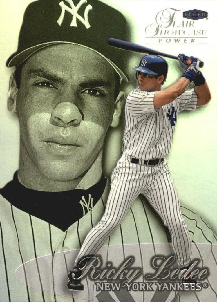 Ricky Ledee 1999 unknown Flair Showcase