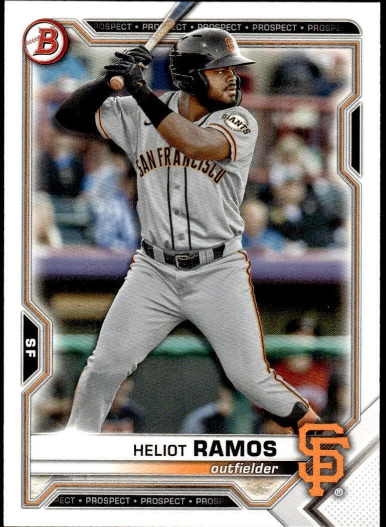 Heliot Ramos 2021 bowman Bowman Draft