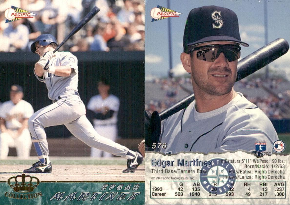 Edgar Martinez 1994 unknown Pacific