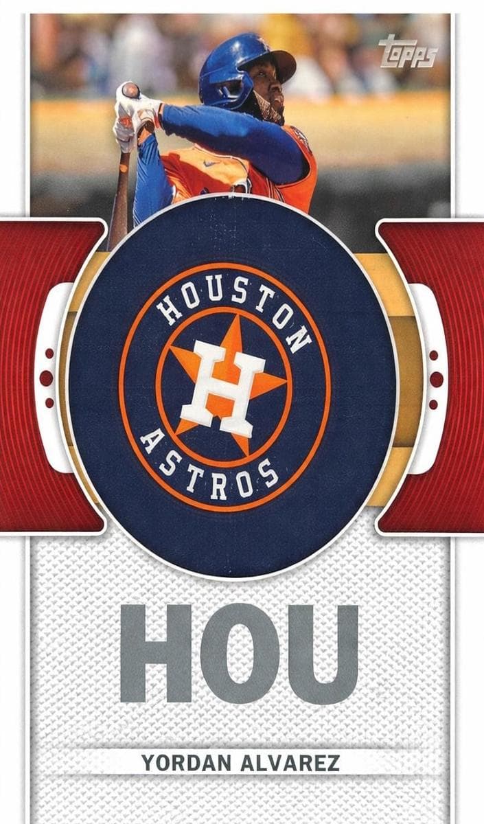 Yordan Alvarez 2023 topps Topps