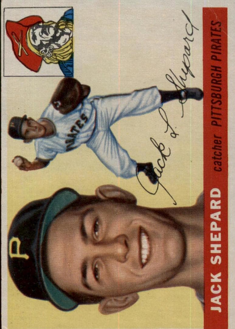 Jack Shepard 1955 topps Topps