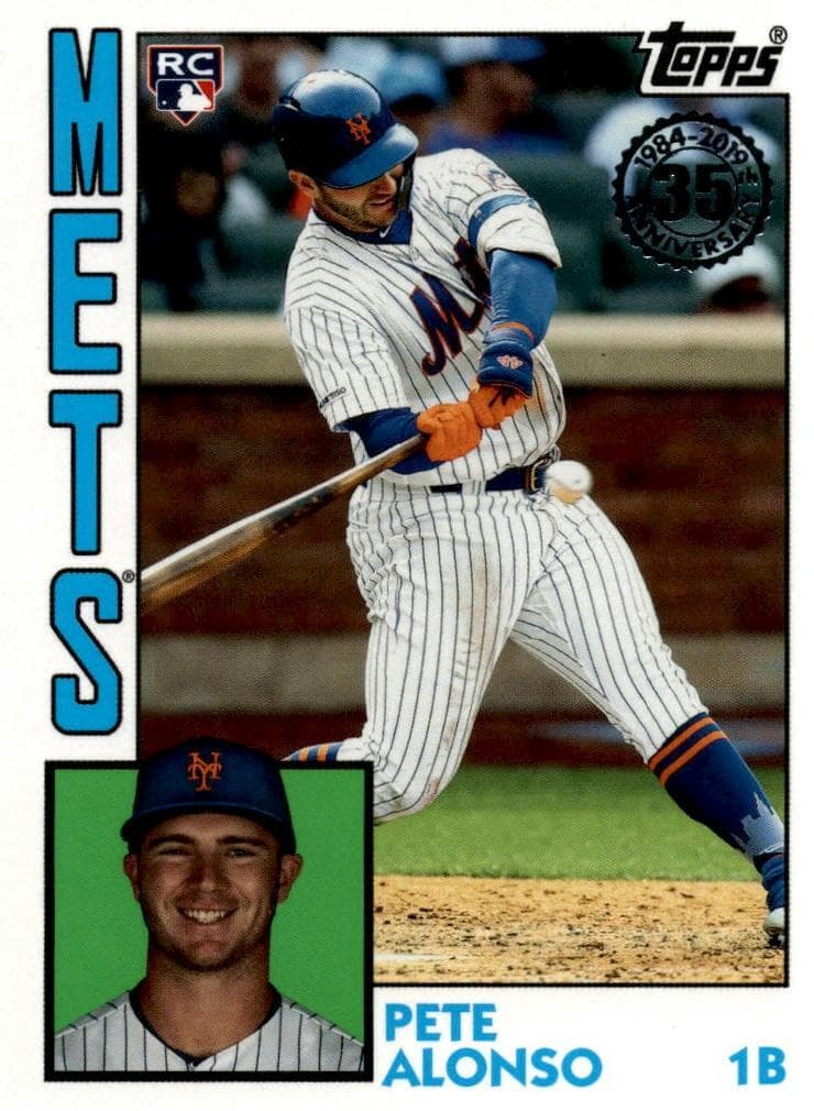 Pete Alonso 2019 topps