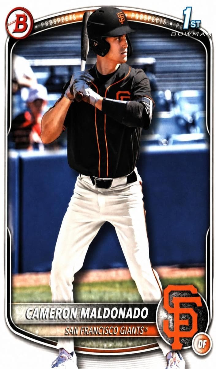 Cameron Maldonado trading card