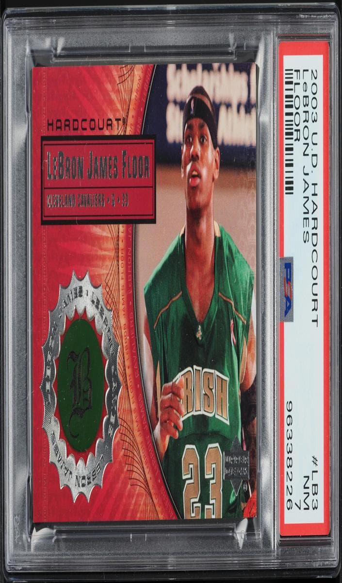 Lebron James 2003 upper-deck