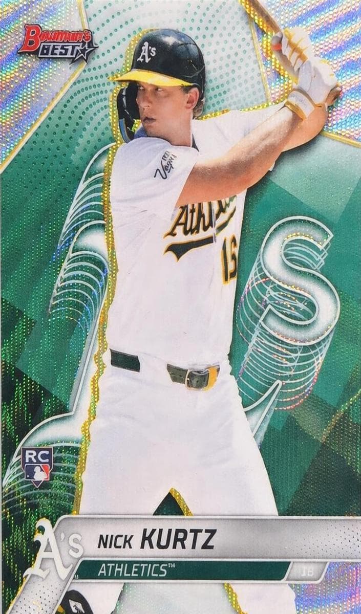 Nick Kurtz 2025 bowman Bowman Best