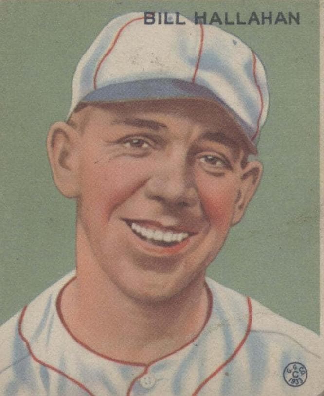 Bill Hallahan 1933 unknown Goudey