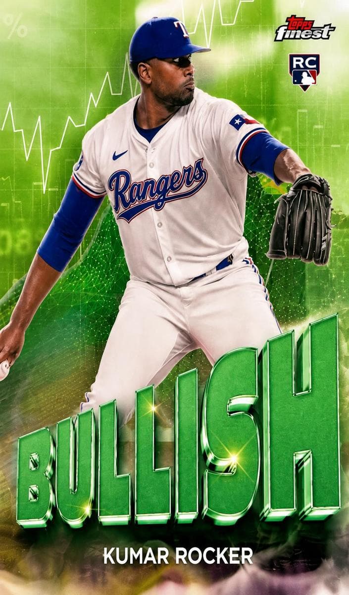 Kumar Rocker 2025 topps Topps Finest