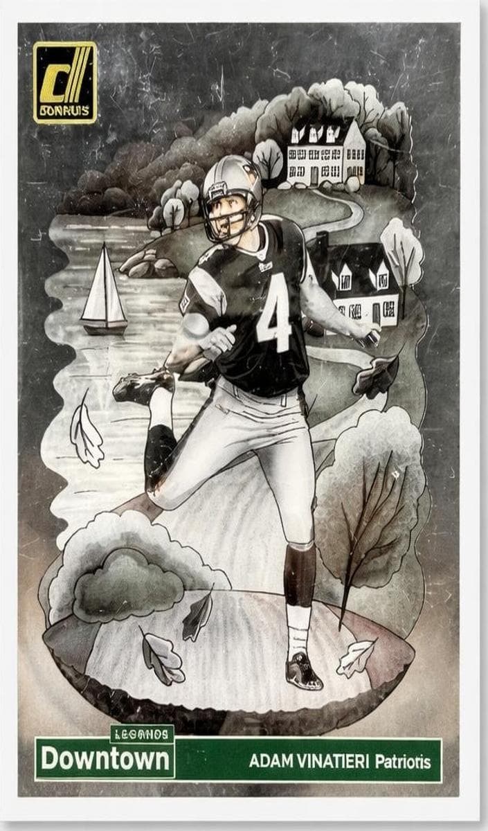 Adam Vinatieri 2024 panini Clearly Donruss