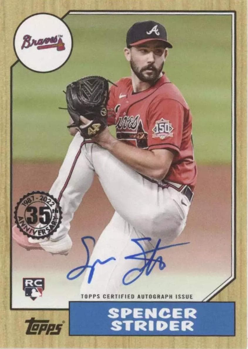 Spencer Strider 2022 topps Topps