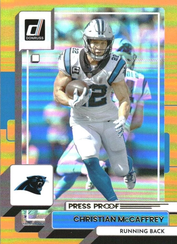 Christian McCaffrey 2022 panini Panini Chronicles