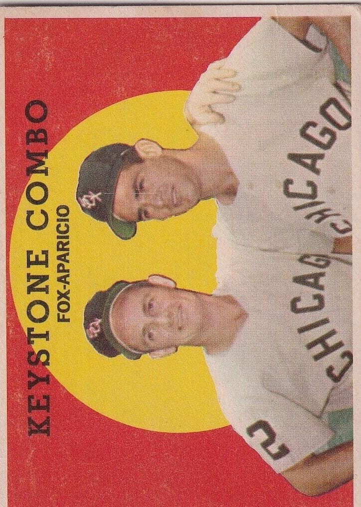 Keystone Combo (Nellie Fox / Luis Aparicio) 1959 topps