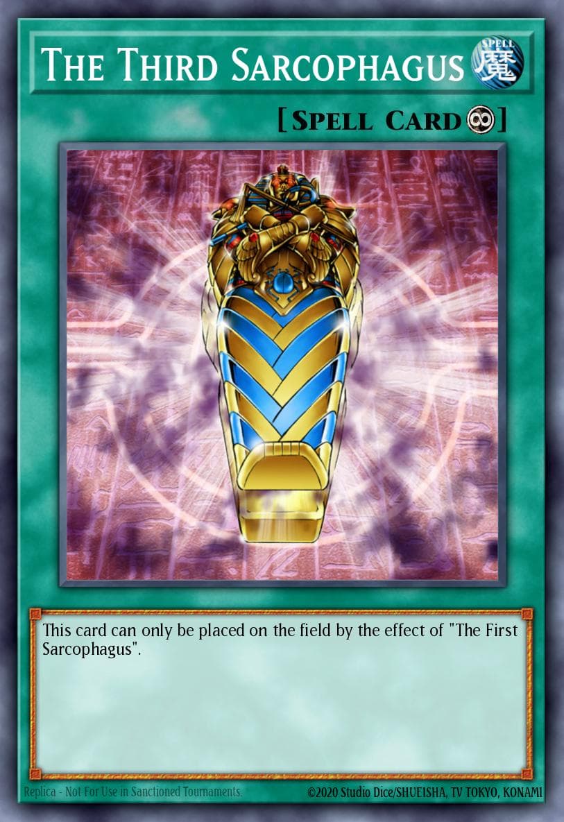 The Third Sarcophagus 2004 Yu-Gi-Oh! Japanese Pharaoh's Inheritance