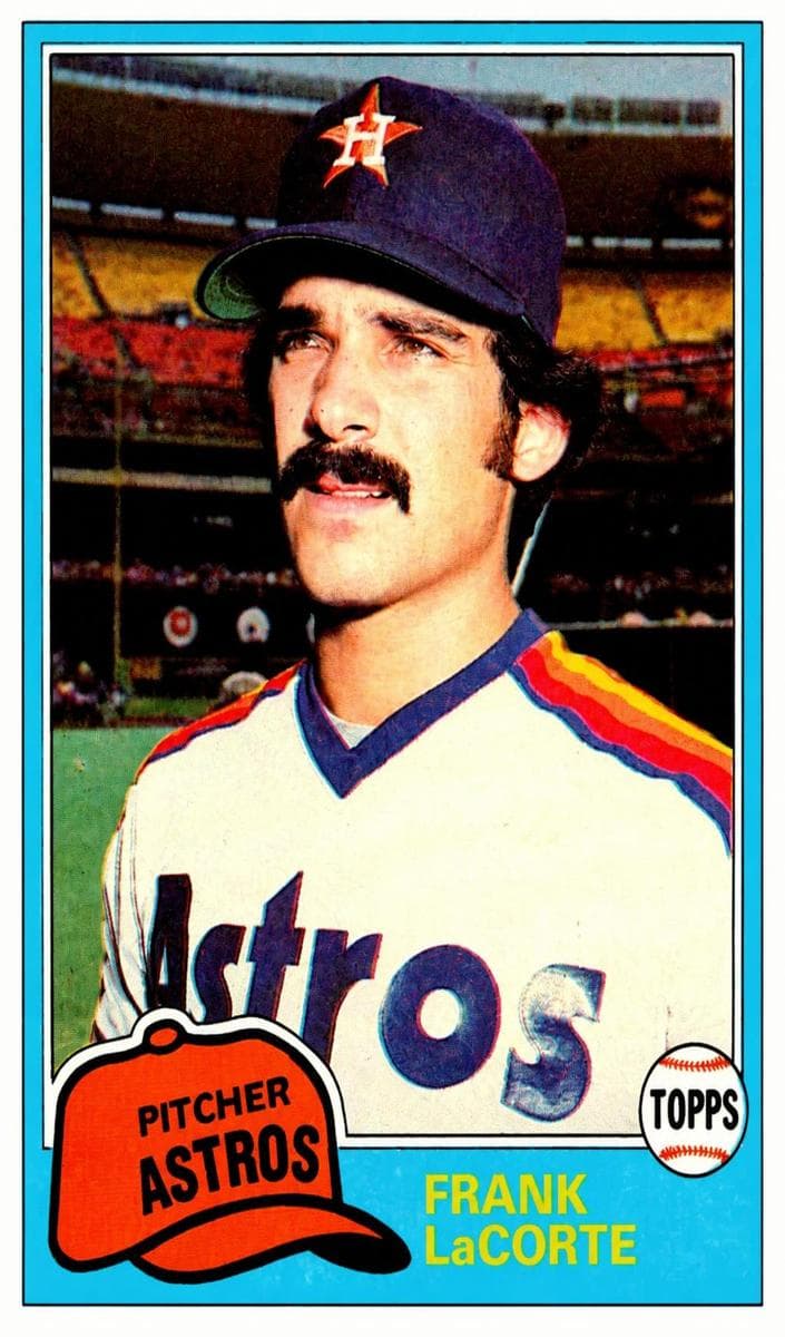 Frank LaCorte 1981 topps Topps