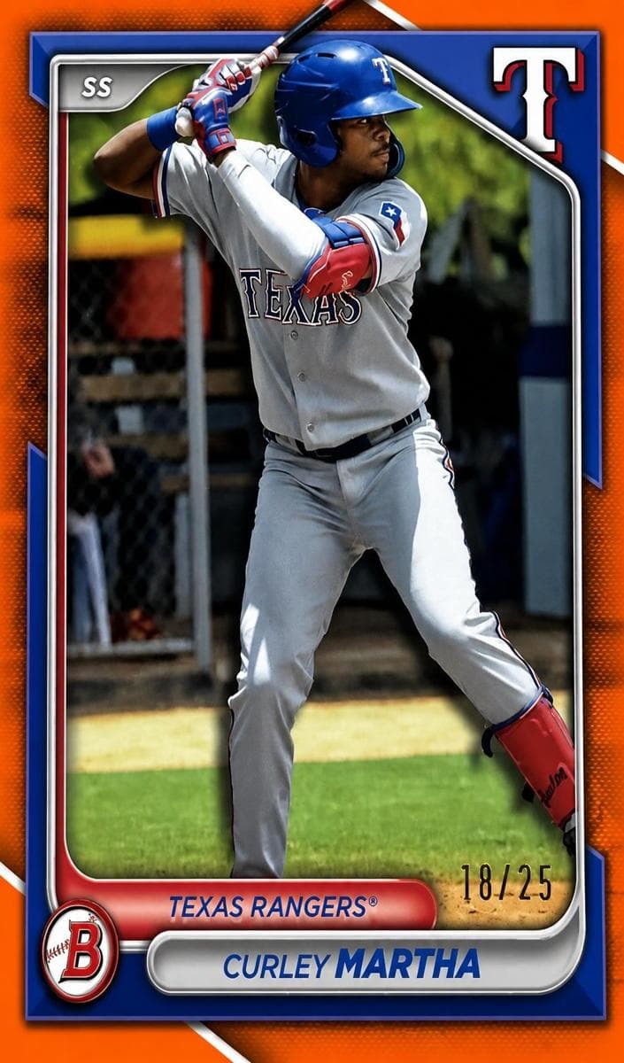 Curley Martha 2024 bowman Bowman Draft