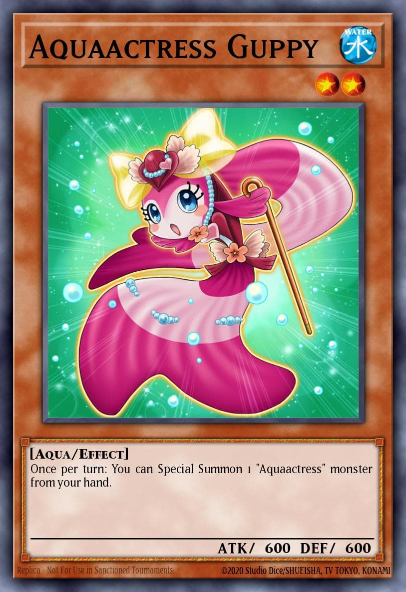Aquaactress Guppy 2015 Yu-Gi-Oh!