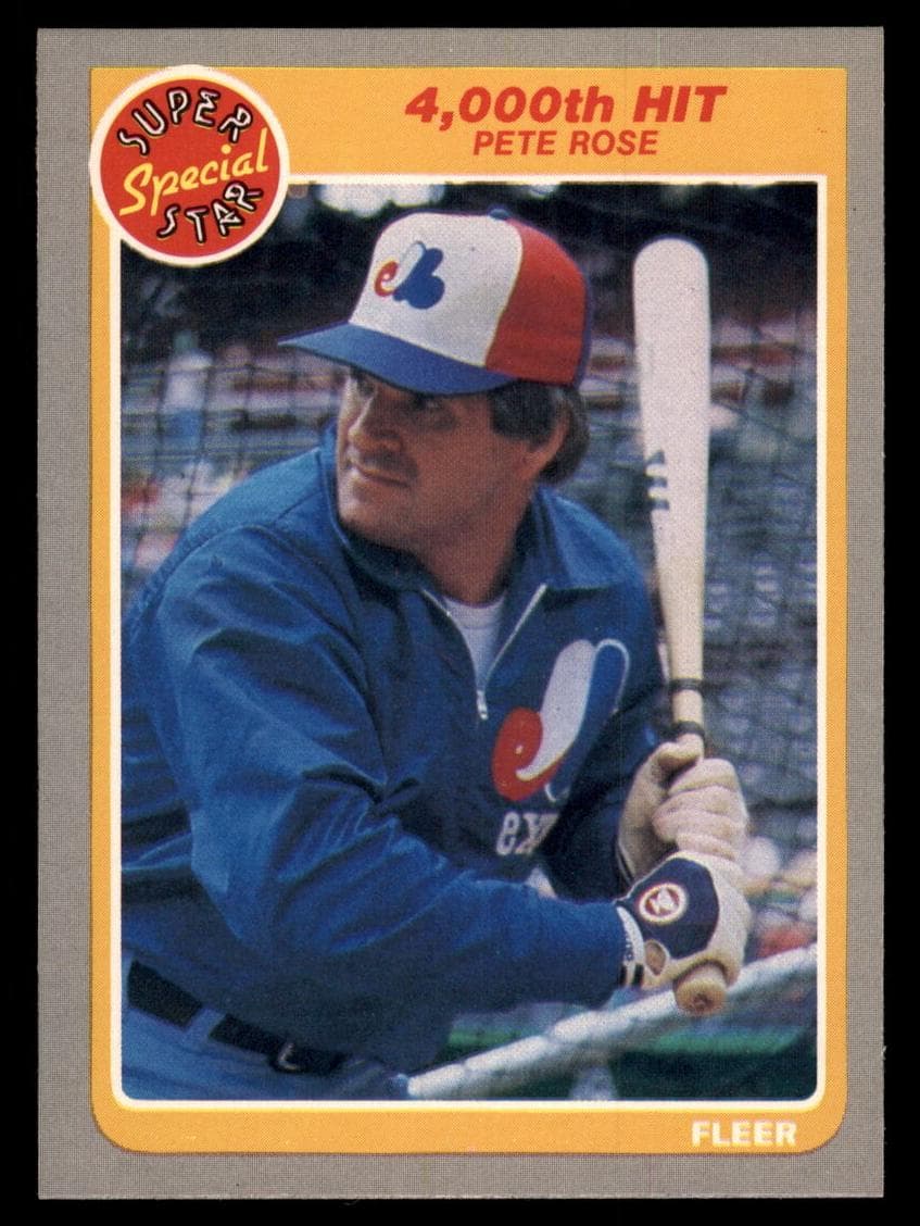 4,000th Hit (Pete Rose) #640