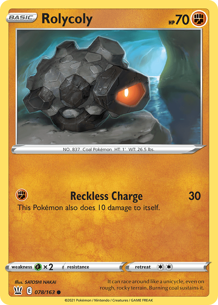 Rolycoly 2021 Pokemon