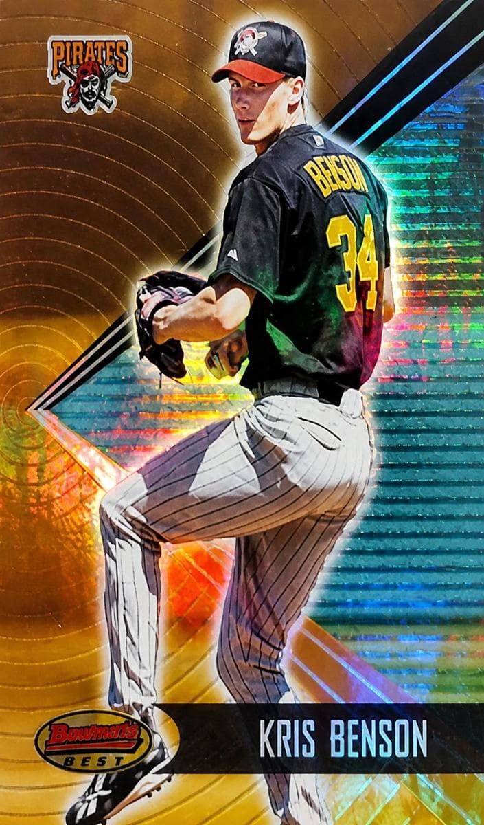 Kris Benson 2001 bowman Bowman's Best