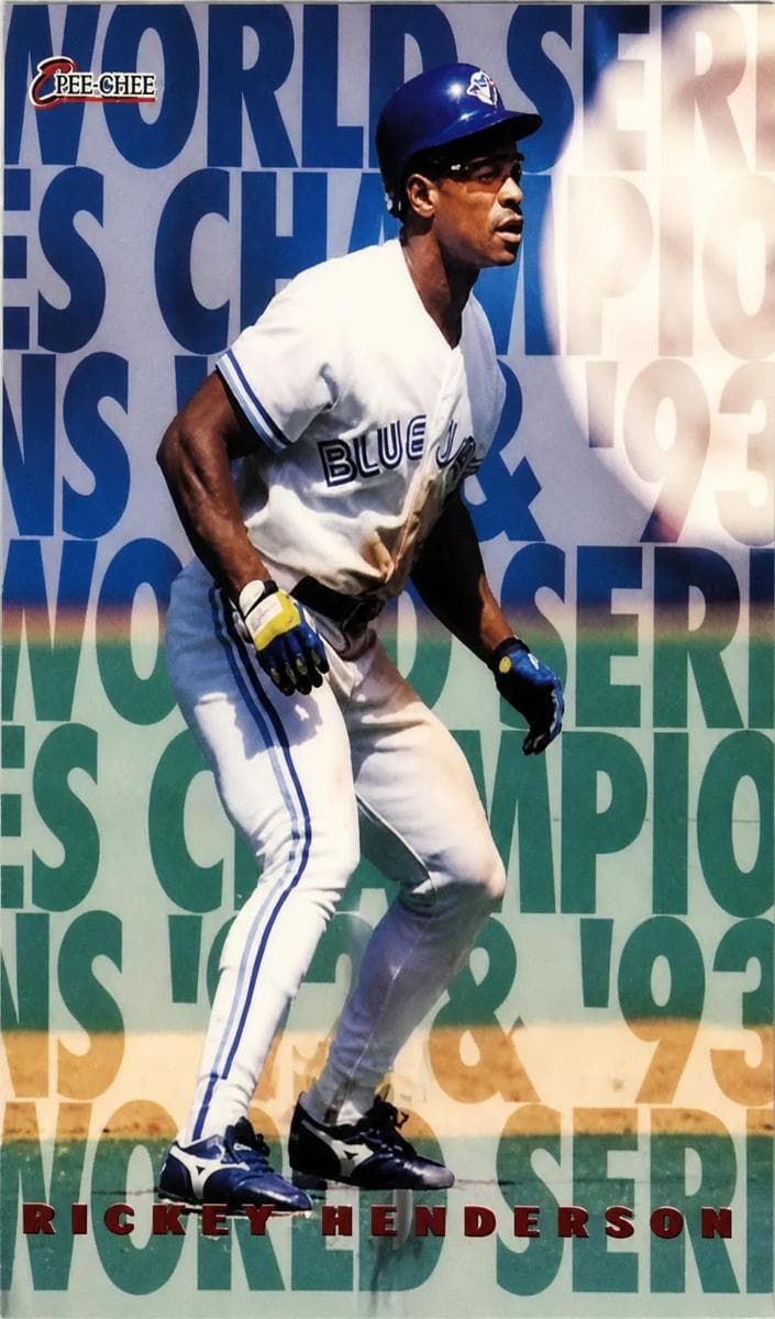 Rickey Henderson 1994 topps O-Pee-Chee