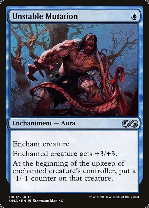 Unstable Mutation 1994 Magic: The Gathering Revised