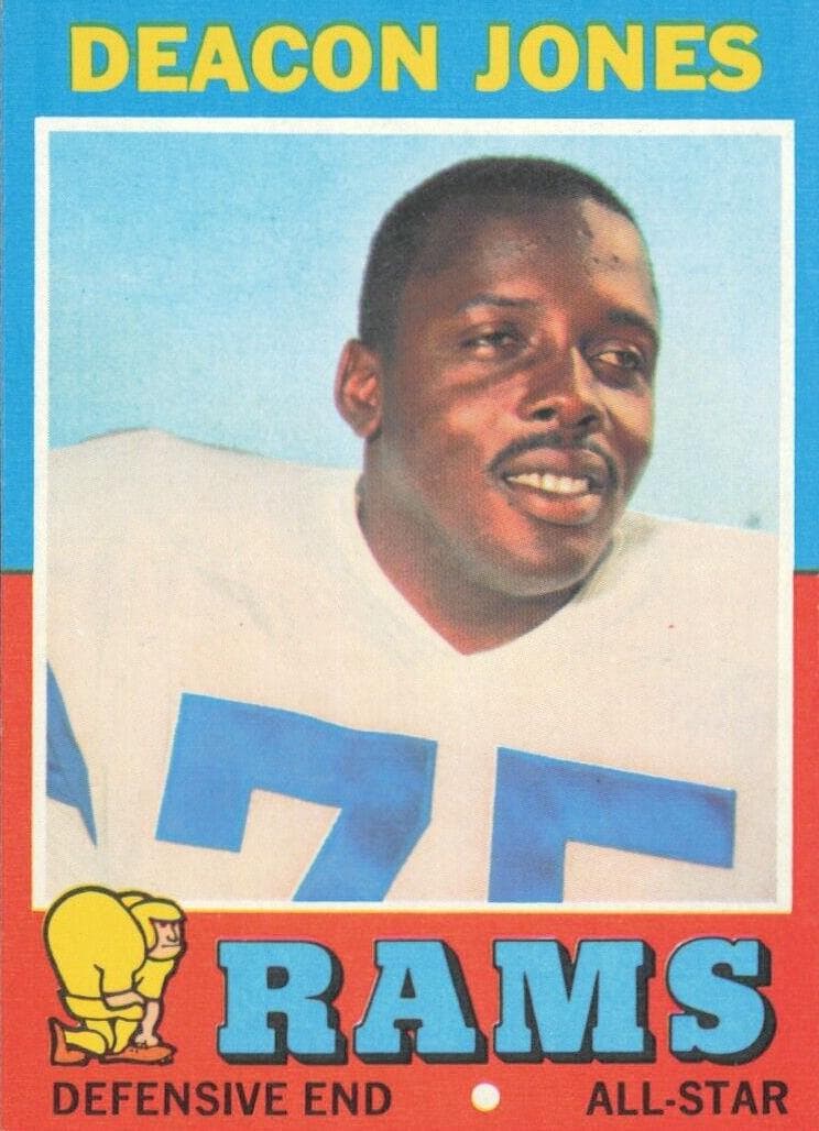 Deacon Jones 1971 topps Topps