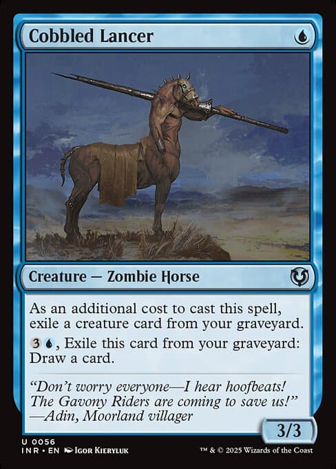 Cobbled Lancer 2022 Magic: The Gathering Innistrad: Double Feature