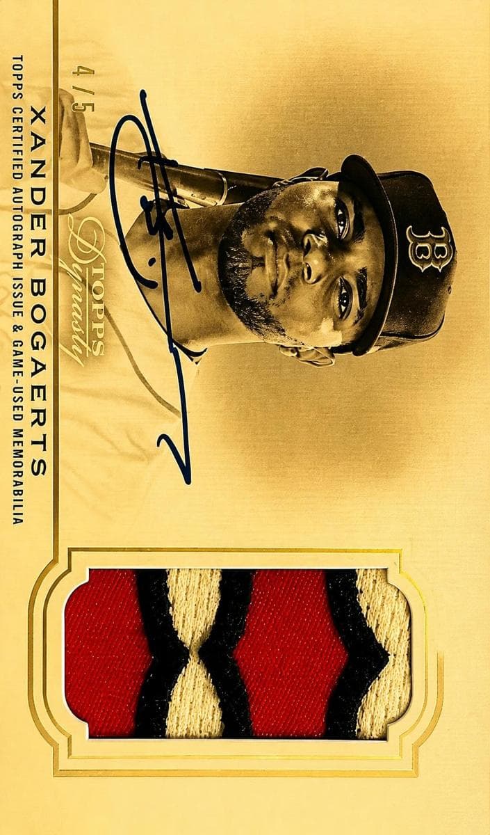 Xander Bogaerts 2020 topps Topps Dynasty