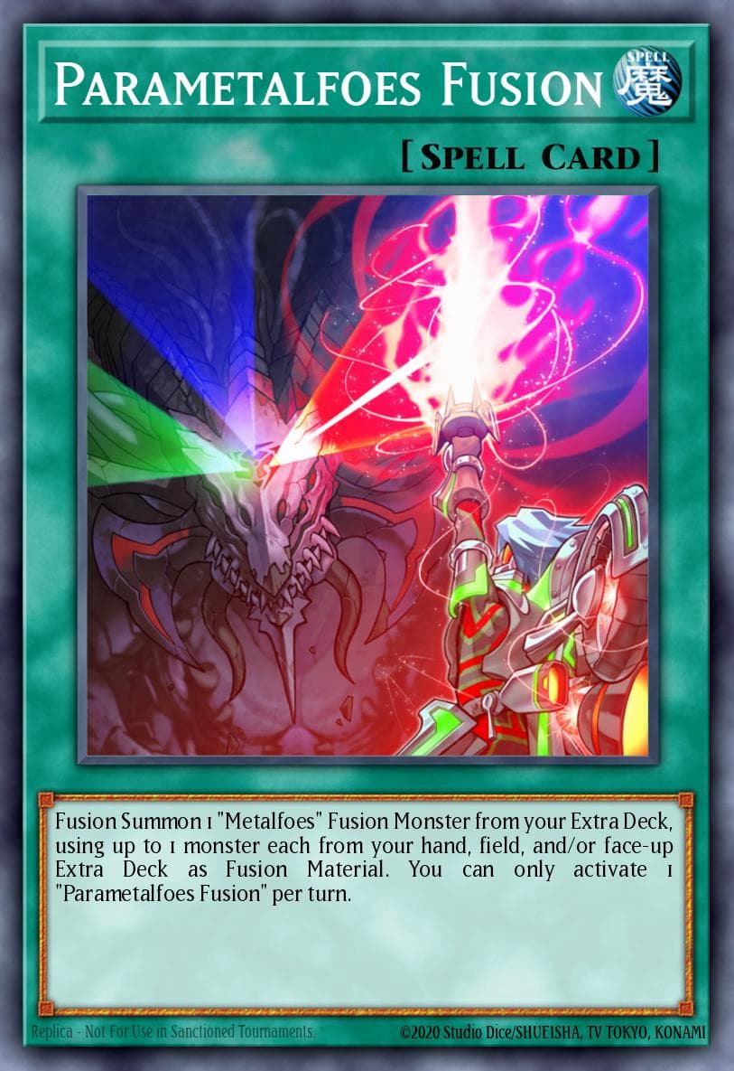 Parametalfoes Fusion 2021 Yu-Gi-Oh! Blazing Vortex