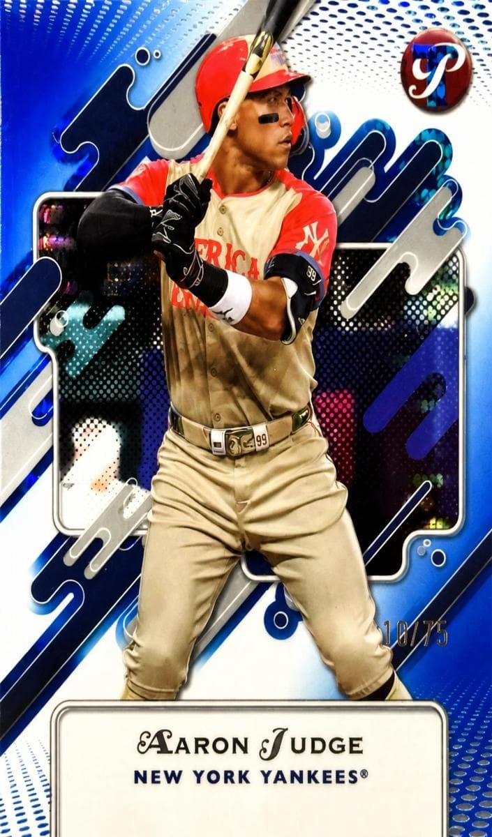 Aaron Judge 2025 topps Topps Pristine