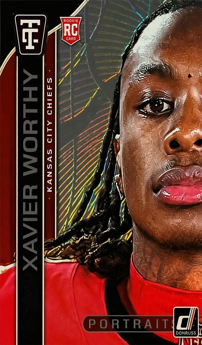 Xavier Worthy 2024 panini Panini Totally Certified
