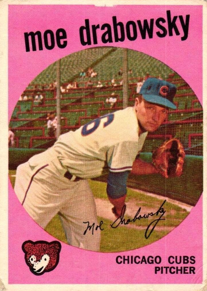 Moe Drabowsky 1959 topps Topps