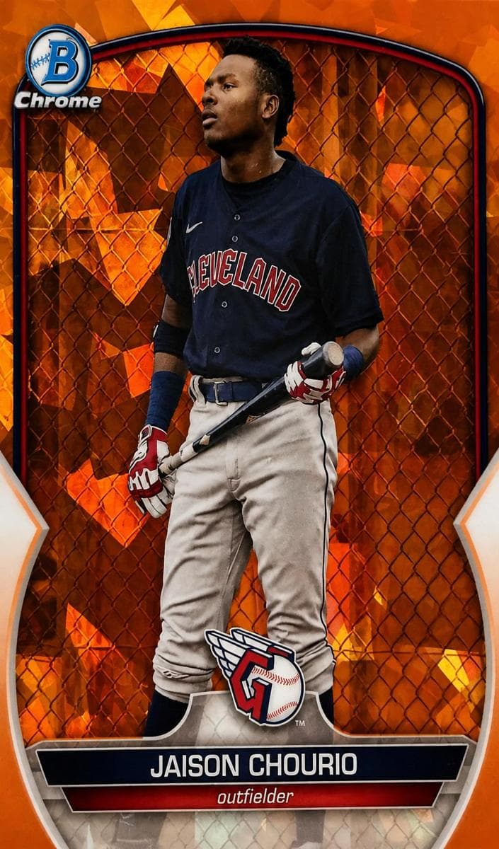 Jaison Chourio 2023 bowman Bowman Chrome