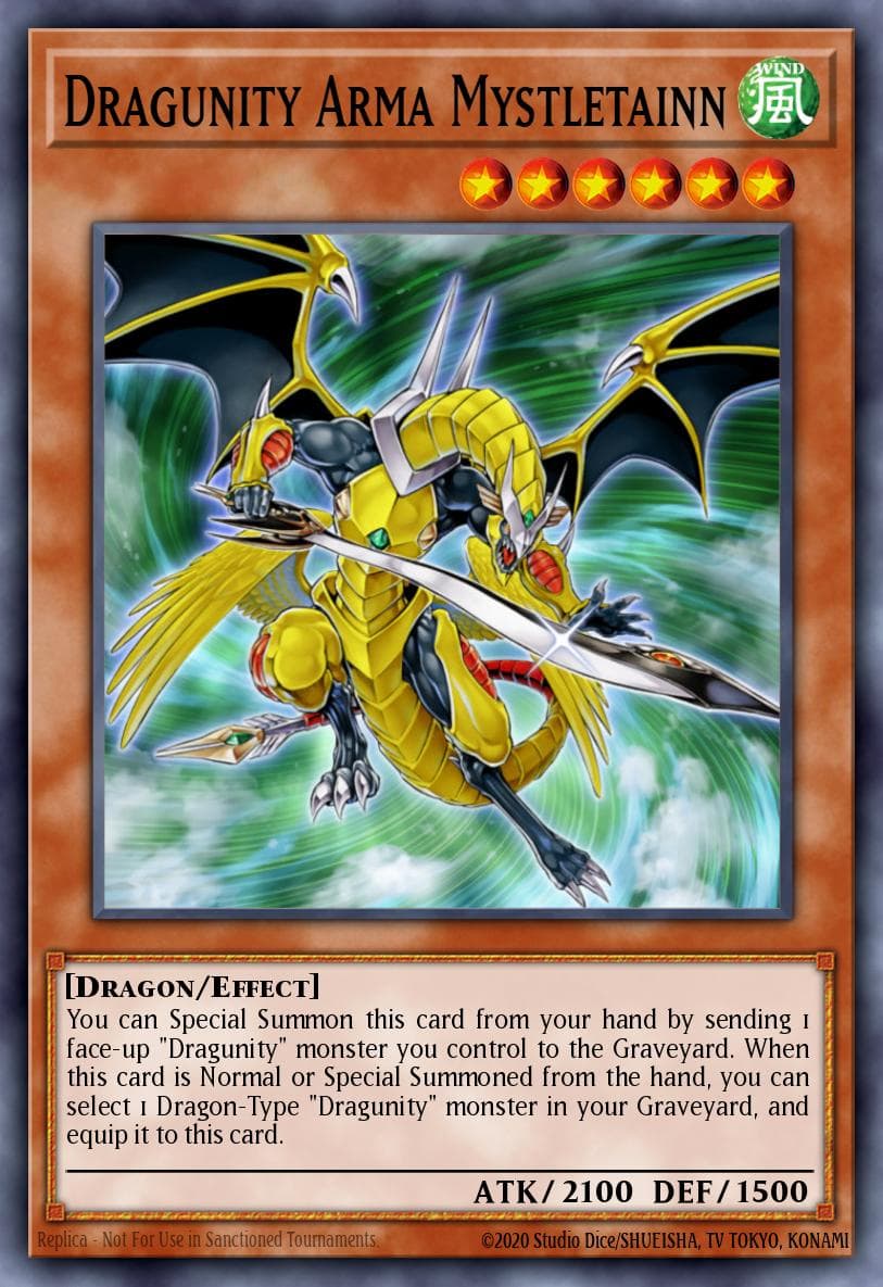 Dragunity Arma Mystletainn #SDDL-EN002