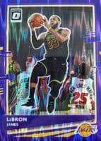 LeBron James 2020 panini Donruss Optic