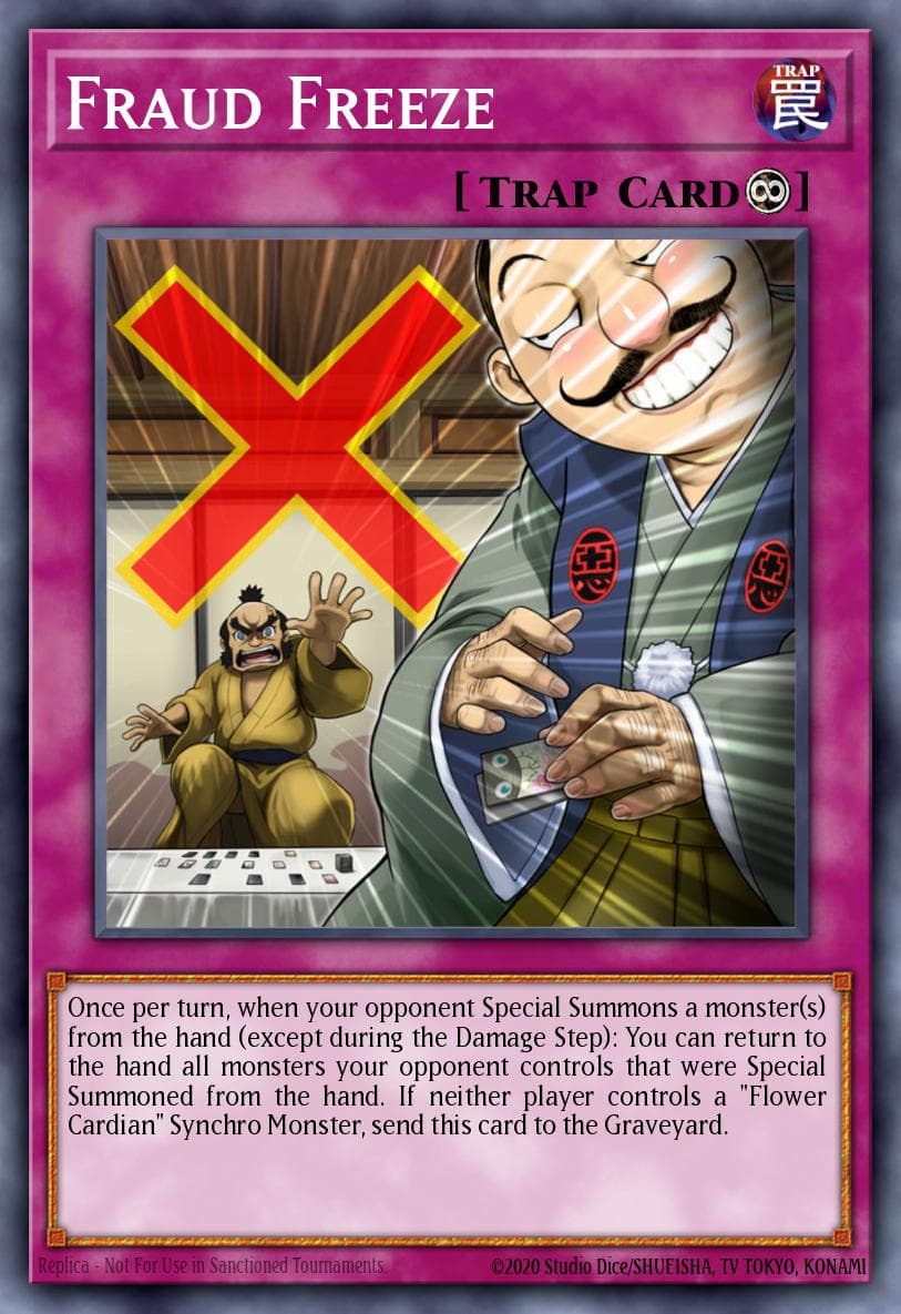 Fraud Freeze 2016 Yu-Gi-Oh! Invasion: Vengeance