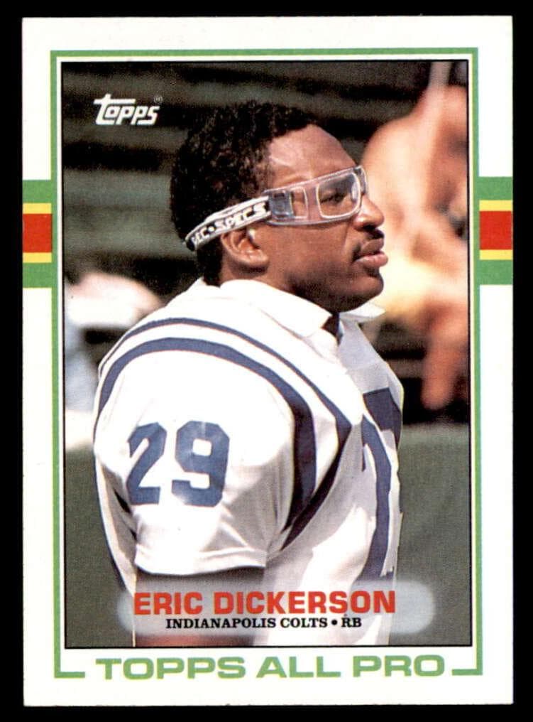 Eric Dickerson 1989 topps