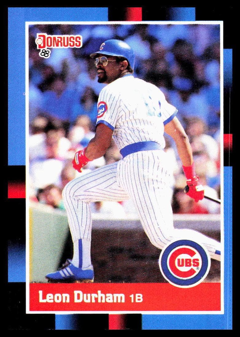 Leon Durham 1988 panini Donruss