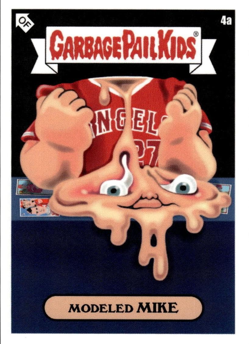 Aaron Sludge 2022 topps Mlb X Garbage Pail Kids