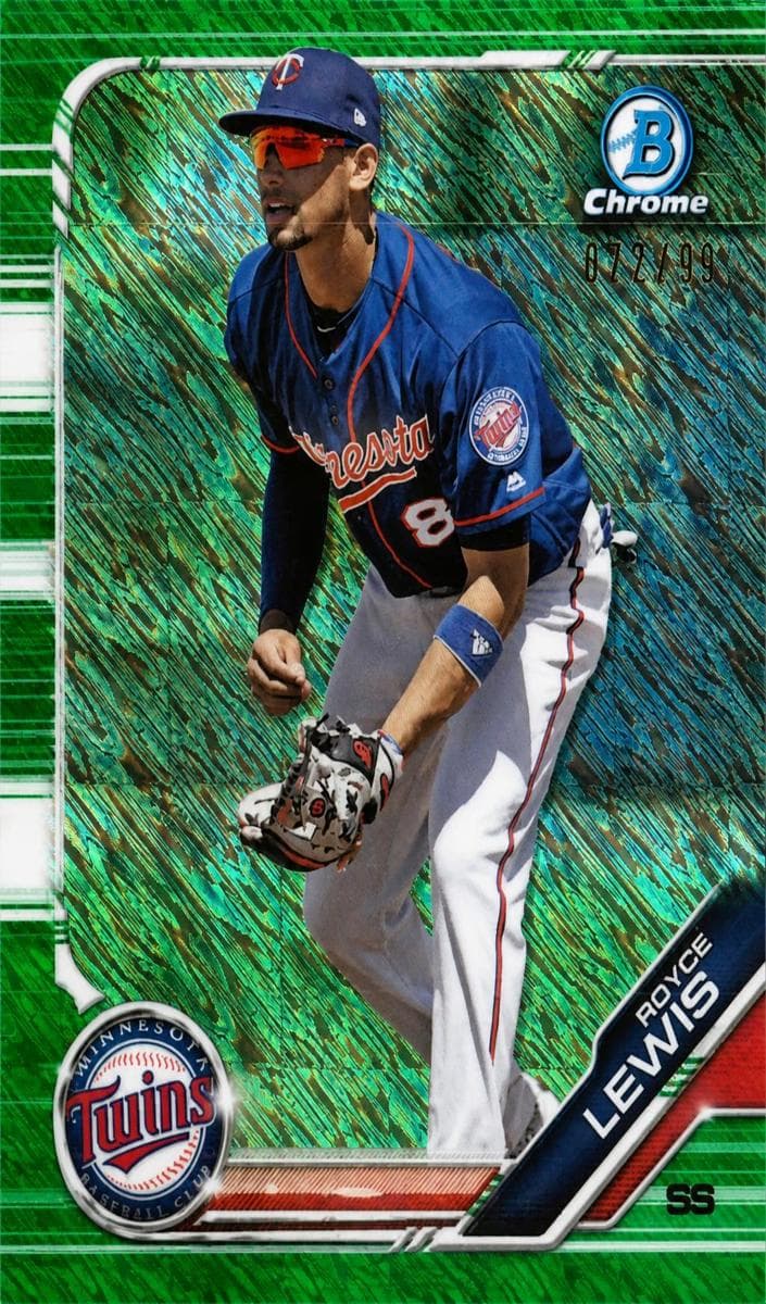 Royce Lewis 2019 bowman Bowman Chrome