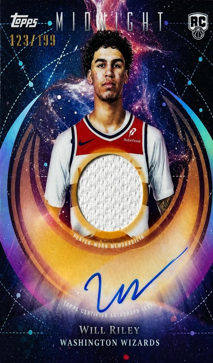 Will Riley 2025 topps Topps Midnight