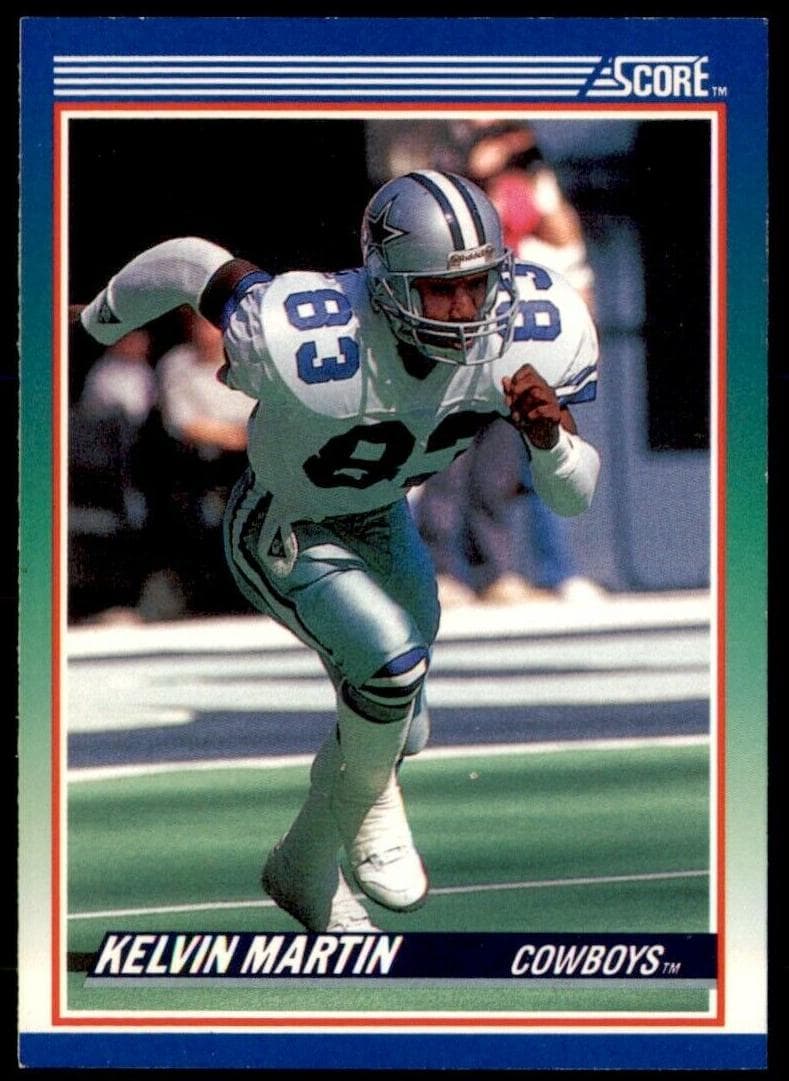 Kelvin Martin 1990 panini Score