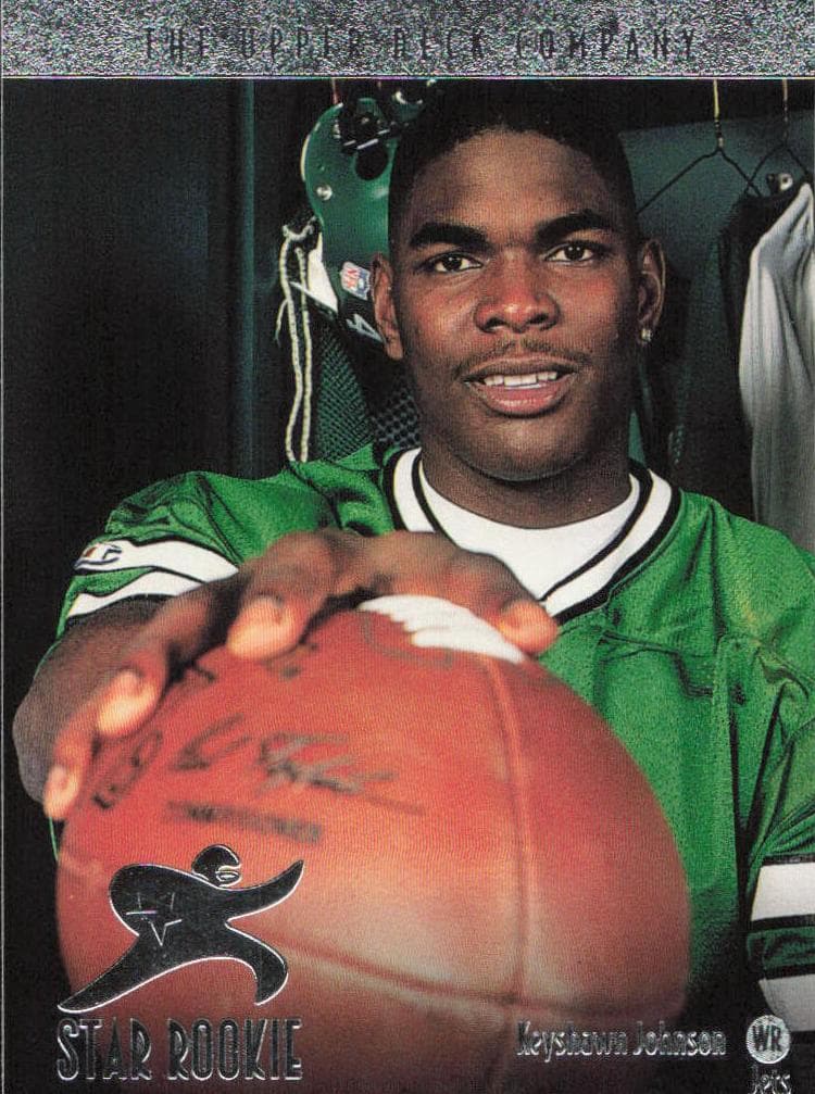 Keyshawn Johnson 1996 upper-deck