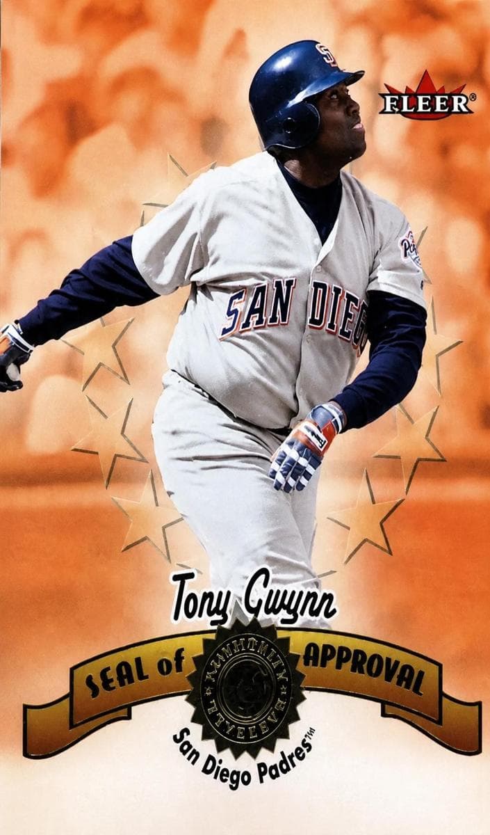 Tony Gwynn 2001 fleer Fleer Authority