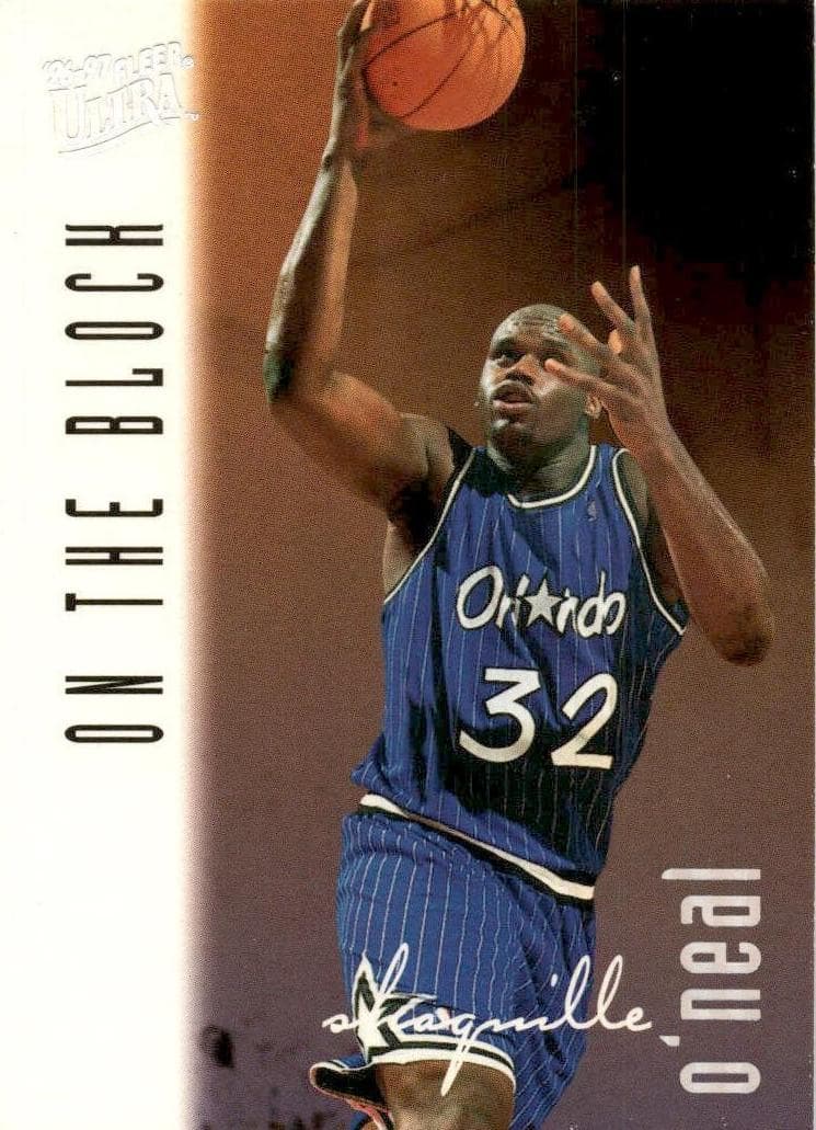 Shaquille O'Neal 1996 unknown Ultra