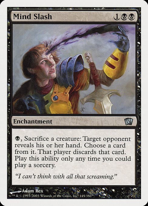 Mind Slash 2003 Magic: The Gathering 8th Edition Foil