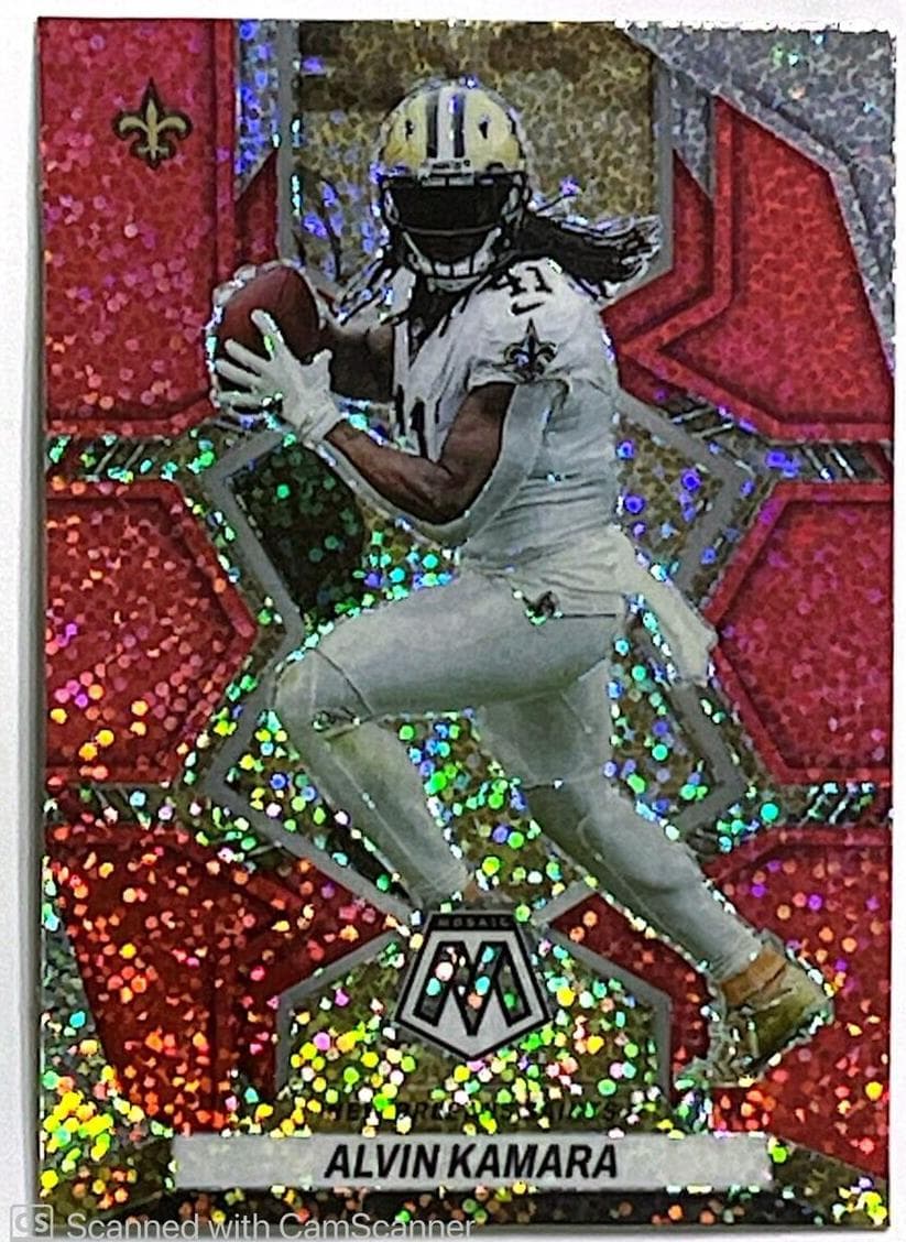 Alvin Kamara 2022 panini Panini Mosaic