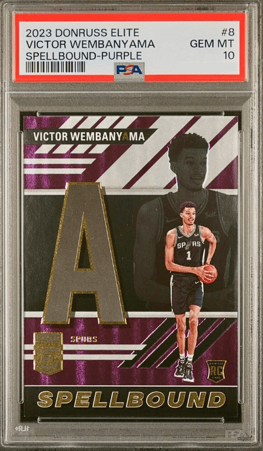 Victor Wembanyama 2023 panini Donruss Elite