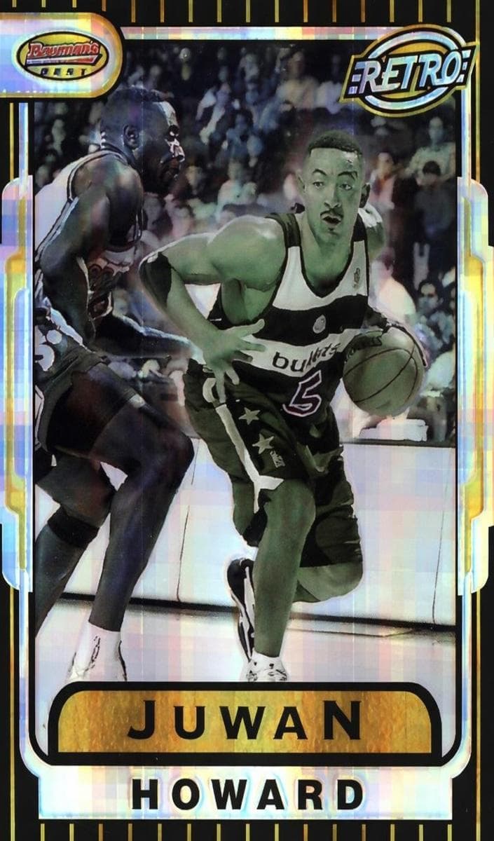 Juwan Howard 1996 unknown Bowman's Best