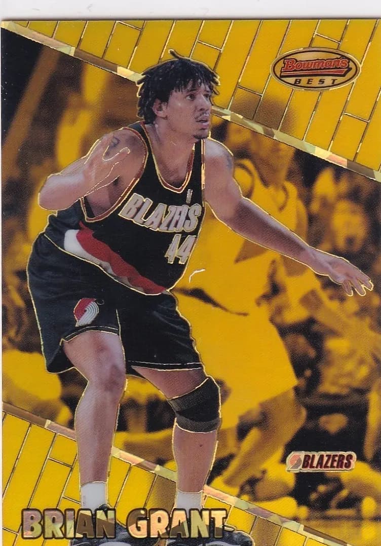 Brian Grant 1999 bowman Bowman's Best